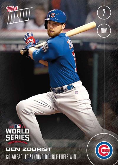 2016 Topps Now #660 Ben Zobrist