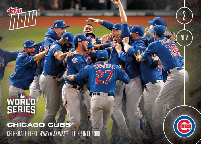 2016 Topps Now #665 Cubs