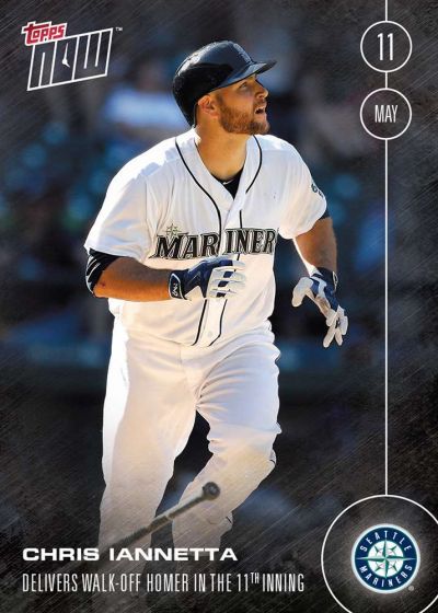 2016 Topps Now #67 Chris Iannetta