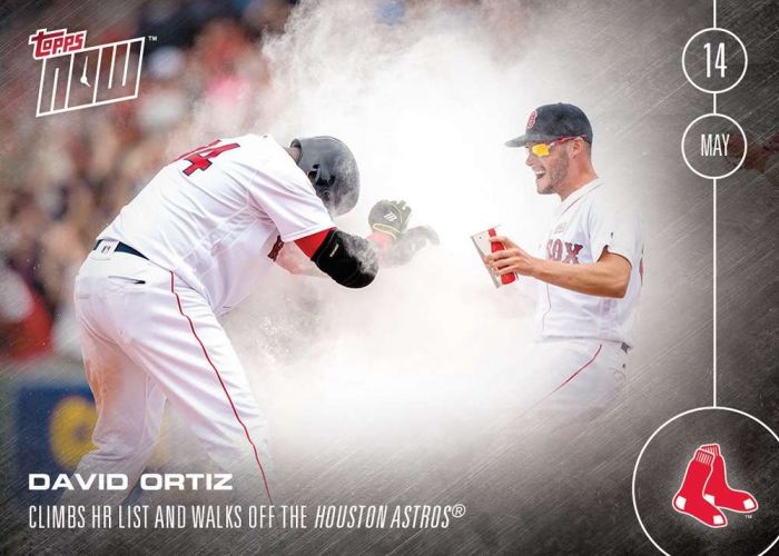 2016 Topps Now #72 David Ortiz