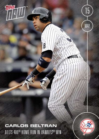 2016 Topps Now #76 Carlos Beltran