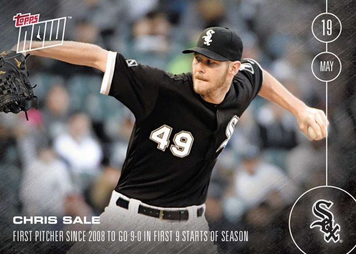 2016 Topps Now #85 Chris Sale