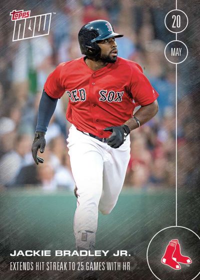 2016 Topps Now #86 Jackie Bradley Jr.