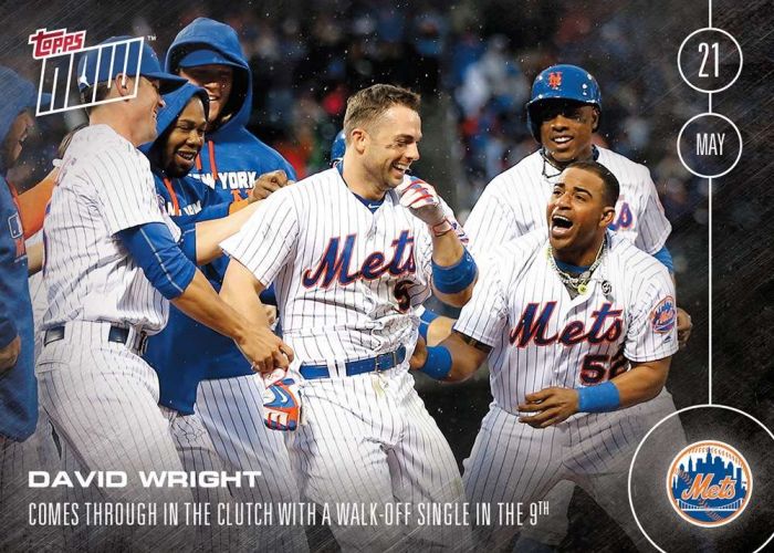2016 Topps Now #88 David Wright