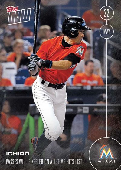 2016 Topps Now #89 Ichiro Suzuki
