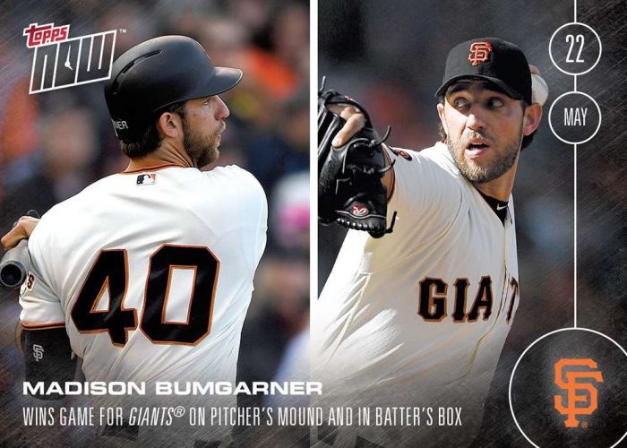 2016 Topps Now #90 Madison Bumgarner