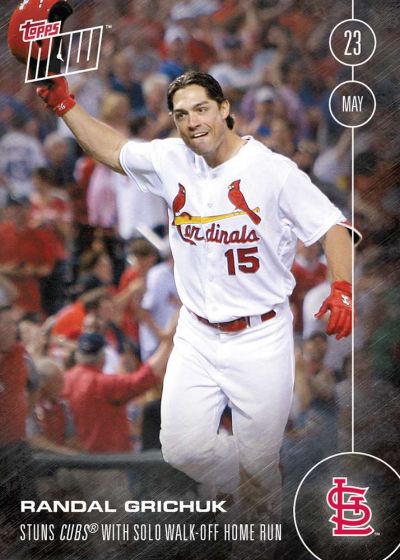 2016 Topps Now #91 Randal Grichuk