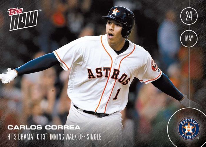 2016 Topps Now #96 Carlos Correa