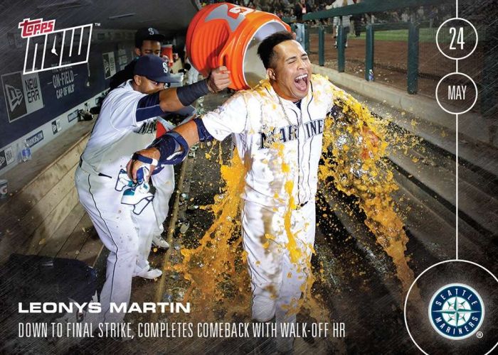 2016 Topps Now #97 Leonys Martin