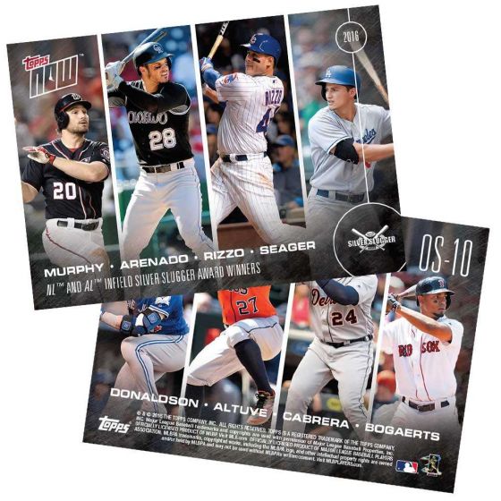 2016 Topps Now #OS-10 Murphy Arenado Rizzo Seager Donaldson Altuve Cabrera Bogaerts