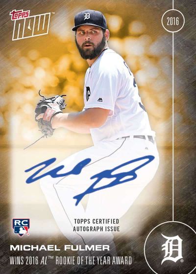 2016 Topps Now #OS-17 Michael Fulmer
