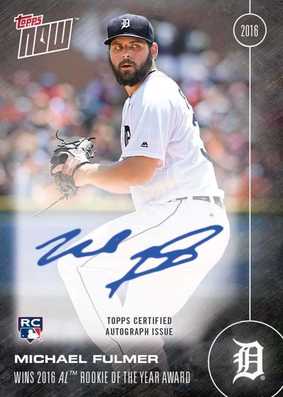 2016 Topps Now #OS-17B Michael Fulmer
