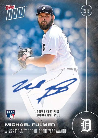 2016 Topps Now #OS-17C Michael Fulmer