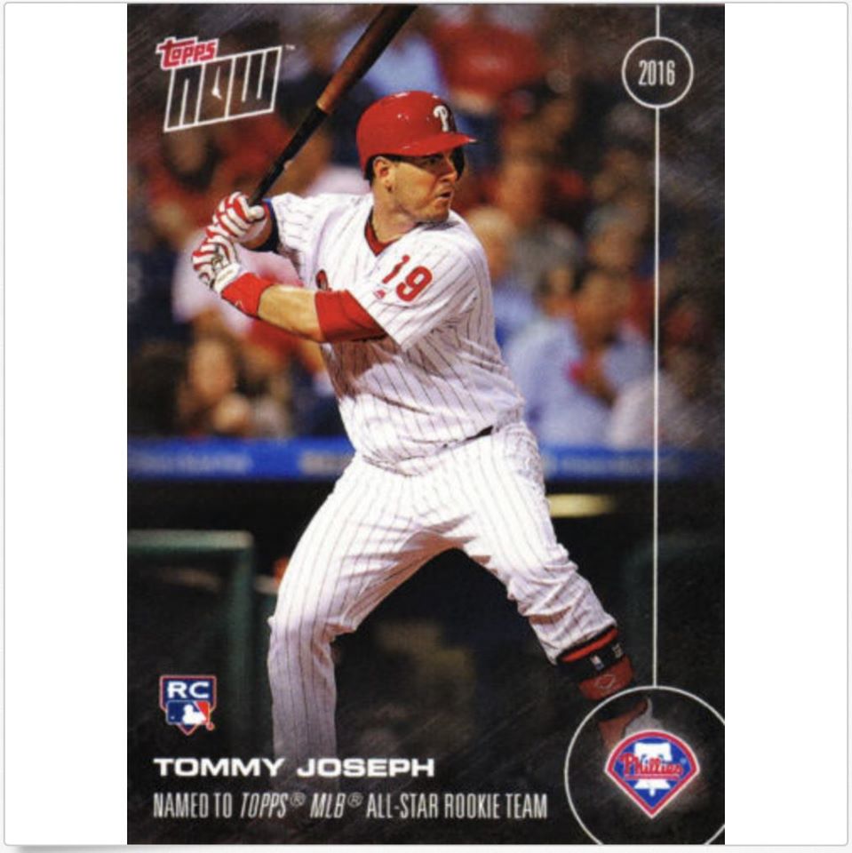 2016 Topps Now #OS-19 Tommy Joseph