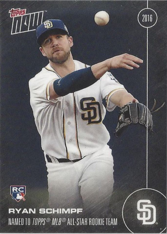 2016 Topps Now #OS-20 Ryan Schimpf