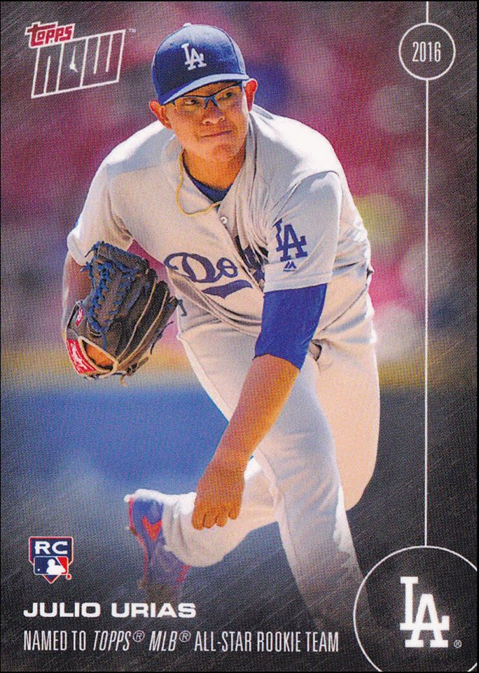 2016 Topps Now #OS-26 Julio Urias
