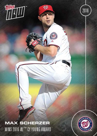 2016 Topps Now #OS-30 Max Scherzer