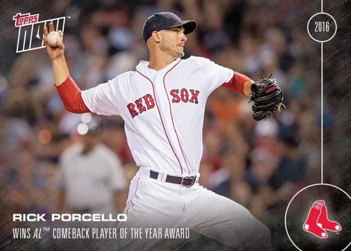 2016 Topps Now #OS-33 Rick Porcello