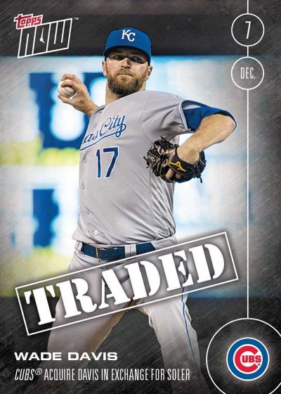2016 Topps Now #OS-38 Wade Davis