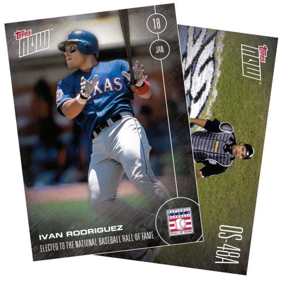 2016 Topps Now #OS-48A Ivan Rodriguez