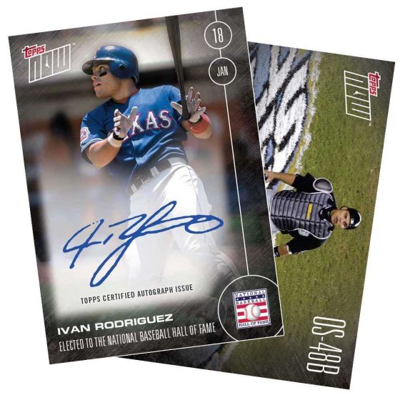 2016 Topps Now #OS-48B Ivan Rodriguez