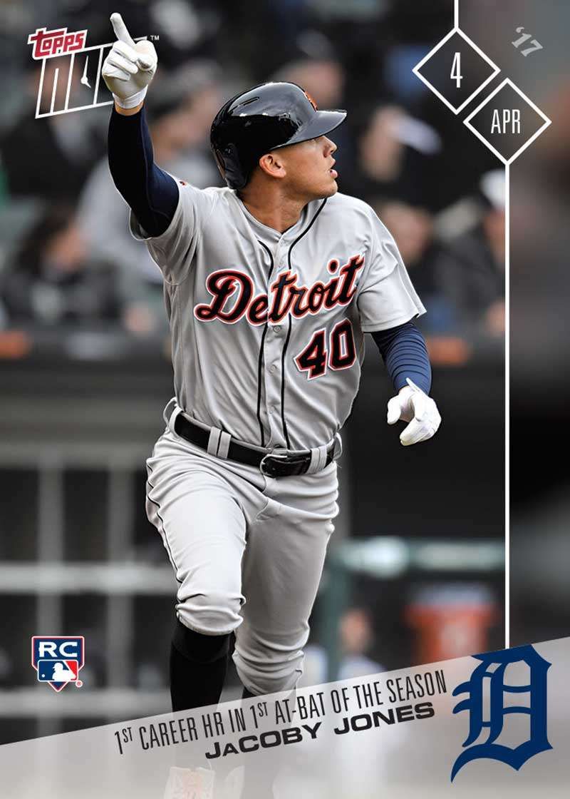 2017 Topps Now #10 Jacoby Jones