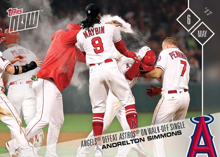 2017 Topps Now #115 Andrelton Simmons