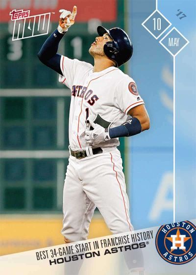2017 Topps Now #131 Carlos Correa