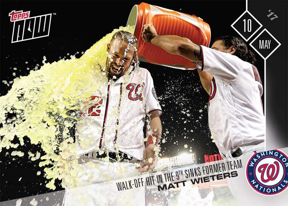 2017 Topps Now #133 Matt Wieters
