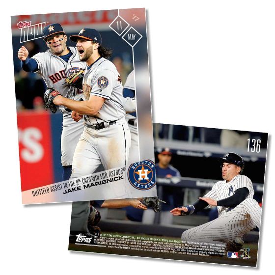 2017 Topps Now #136 Jake Marisnick