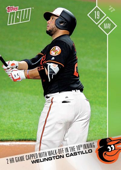 2017 Topps Now #165 Welington Castillo