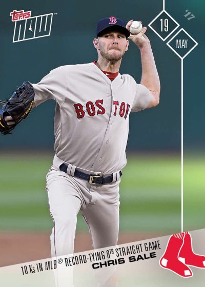 2017 Topps Now #166 Chris Sale
