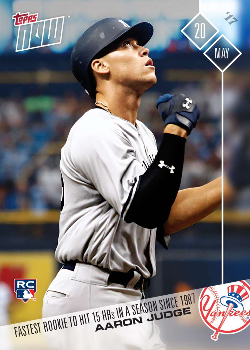 2017 Topps Now #168 Aaron Judge