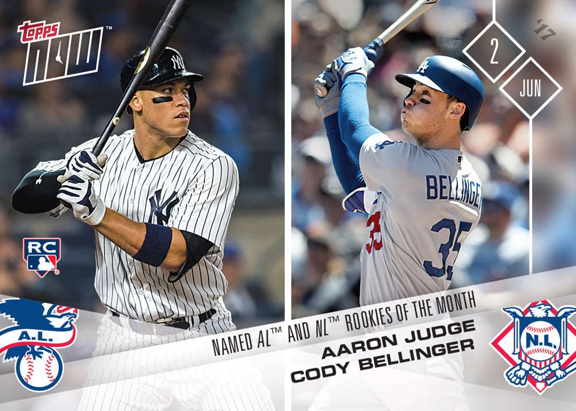 2017 Topps Now #207 Cody Bellinger
