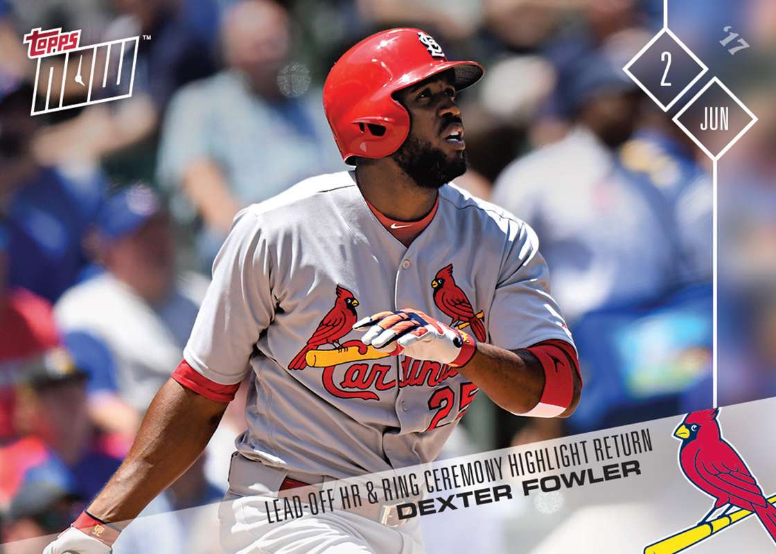 2017 Topps Now #209 Dexter Fowler