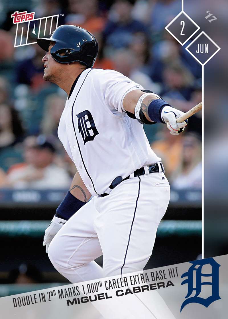 2017 Topps Now #211 Miguel Cabrera