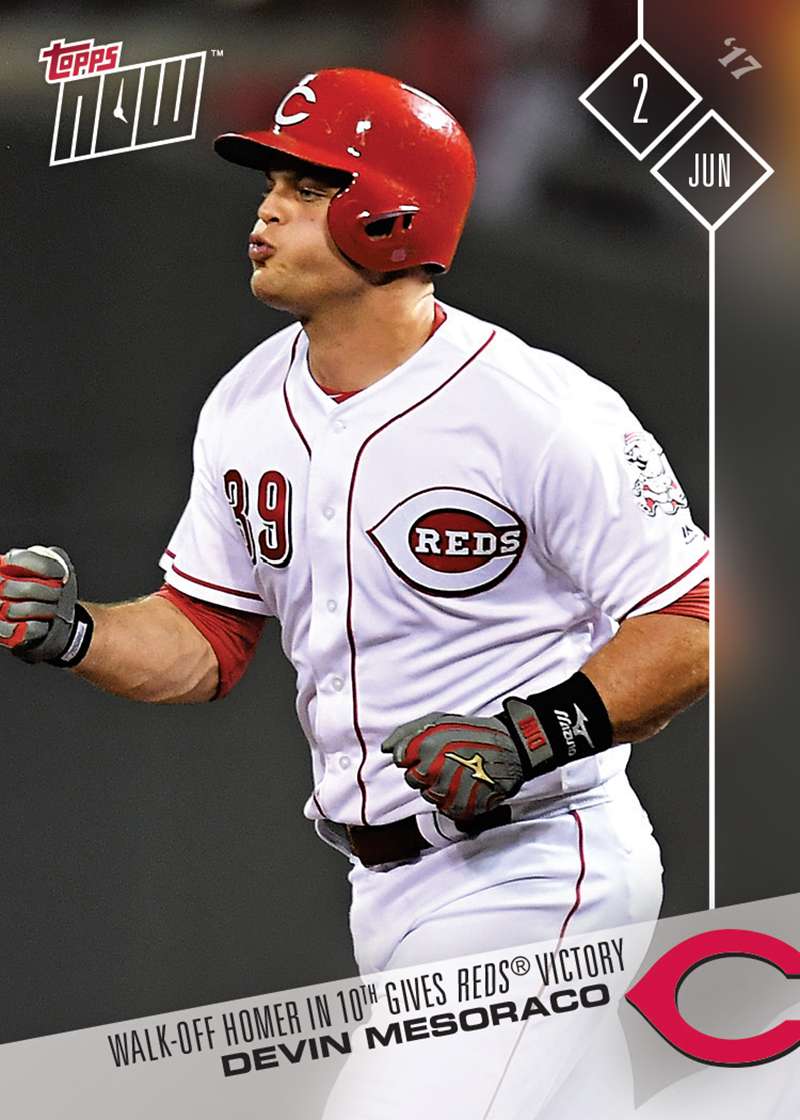 2017 Topps Now #212 Devin Mesoraco