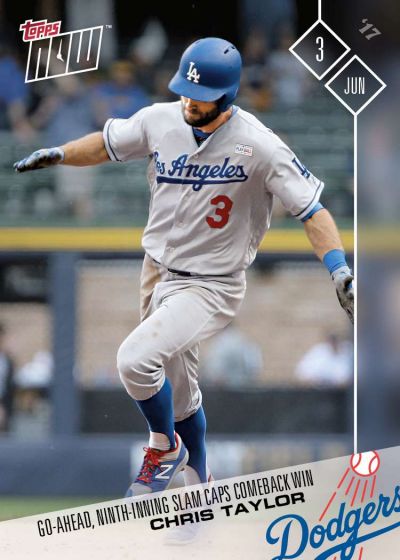 2017 Topps Now #216 Chris Taylor