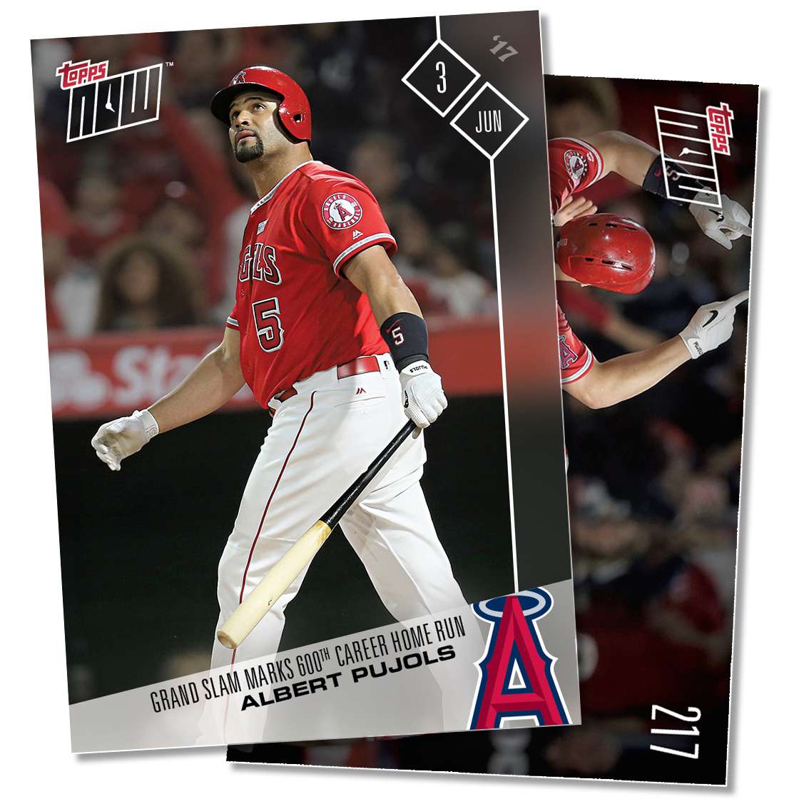 2017 Topps Now #217 Albert Pujols