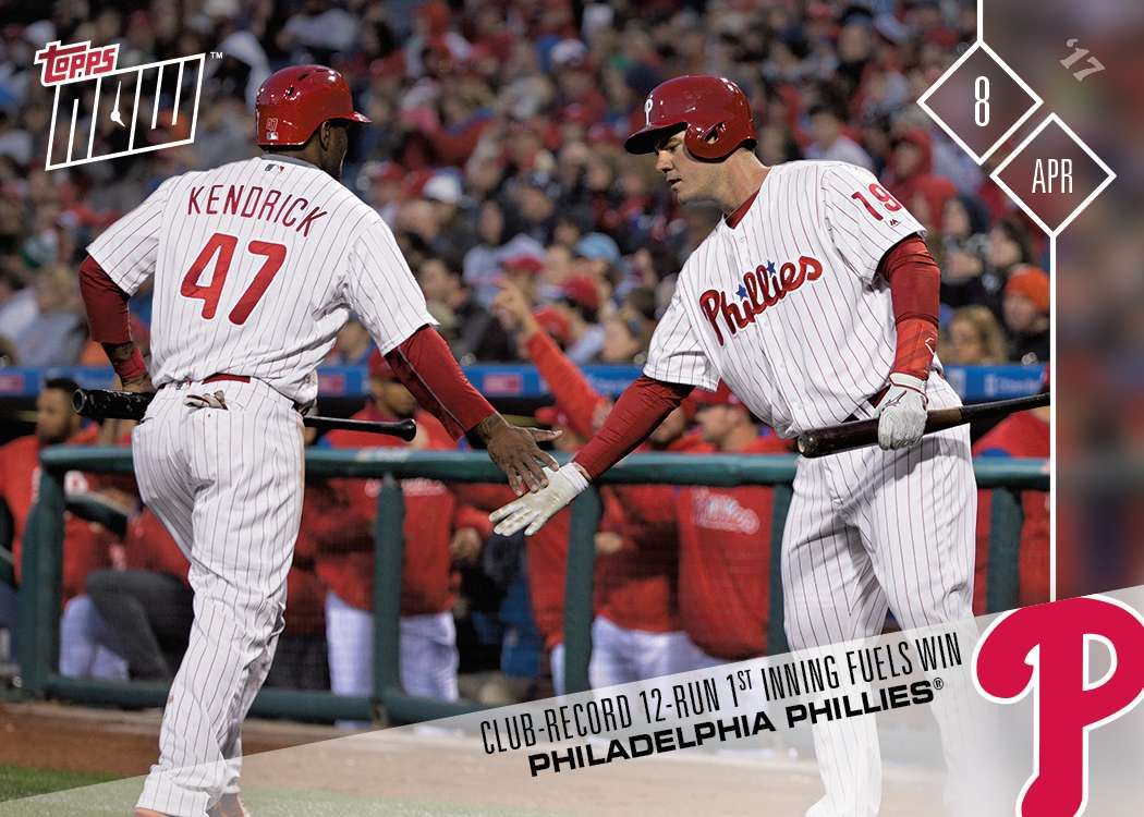 2017 Topps Now #23 Phillies