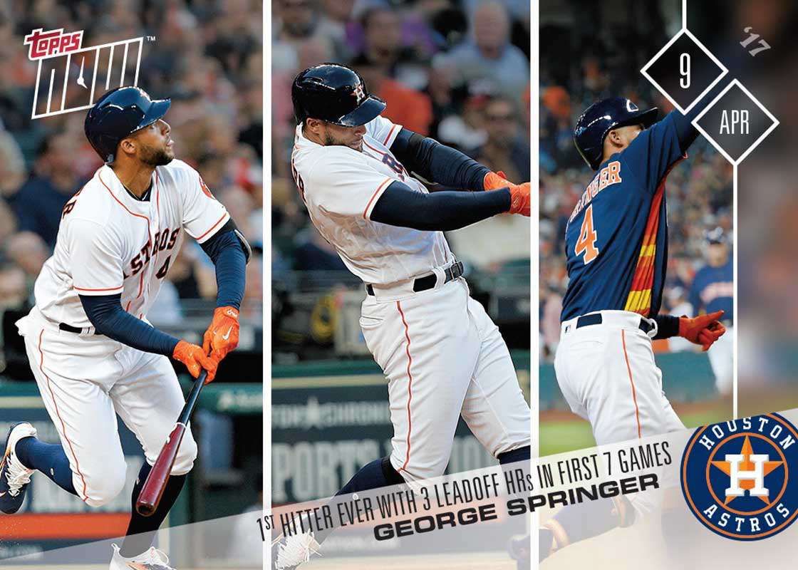 2017 Topps Now #29 George Springer