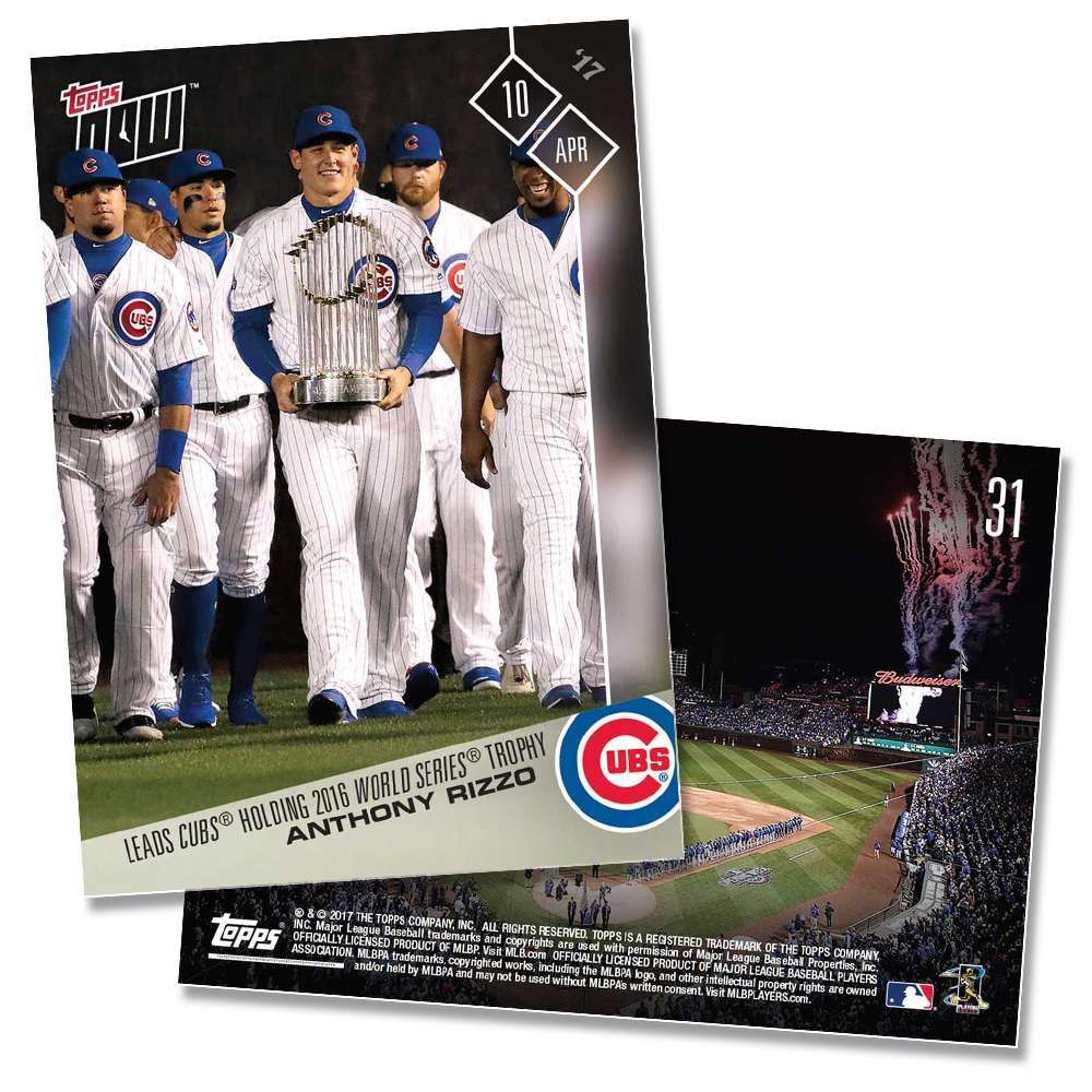 2017 Topps Now #31 Anthony Rizzo