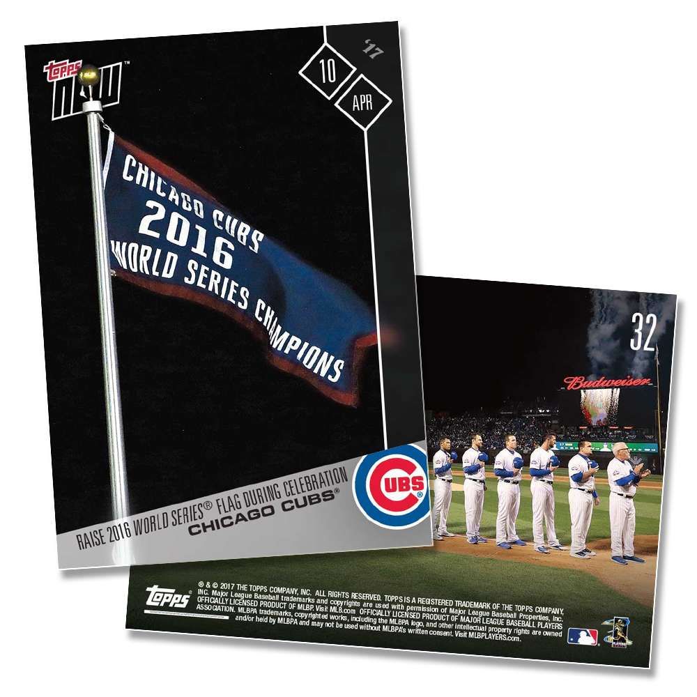2017 Topps Now #32 Cubs