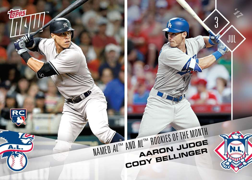 2017 Topps Now #321 Aaron Judge