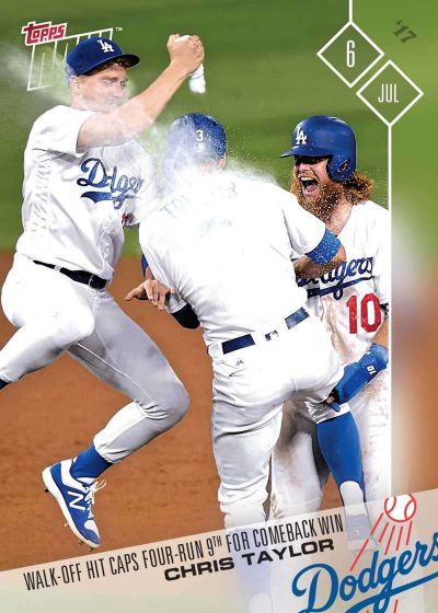 2017 Topps Now #332 Chris Taylor