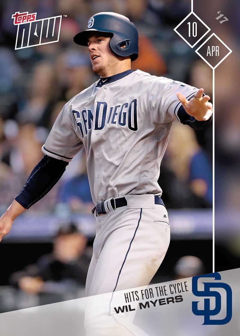 2017 Topps Now #34 Wil Myers