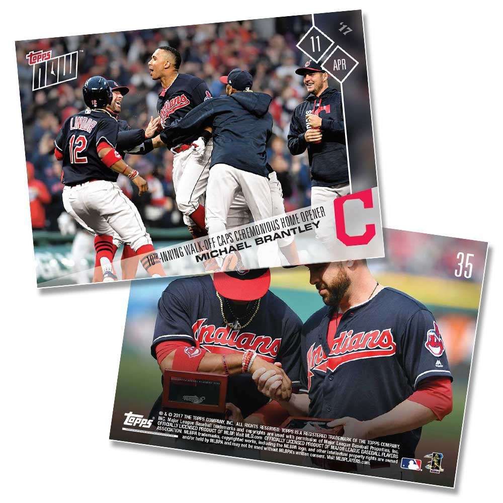 2017 Topps Now #35 Michael Brantley