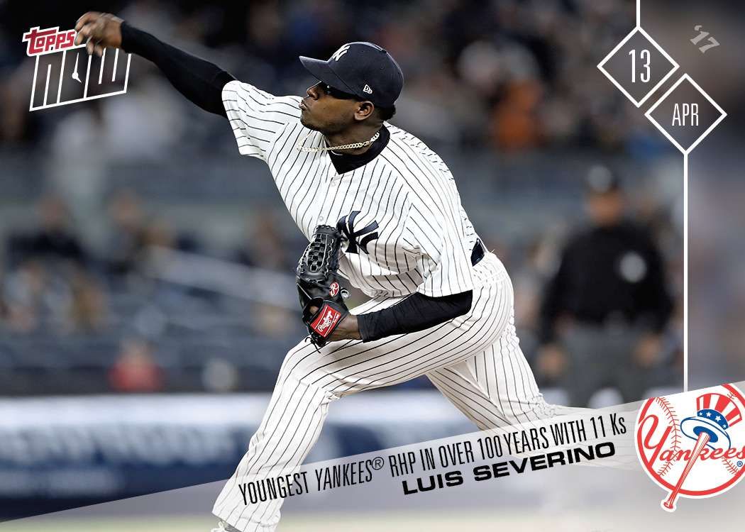 2017 Topps Now #41 Luis Severino