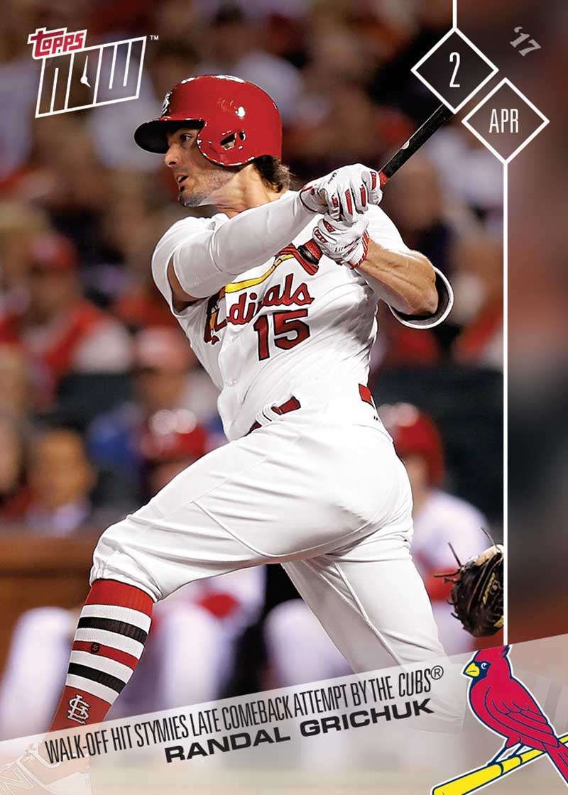 2017 Topps Now #5 Randal Grichuk