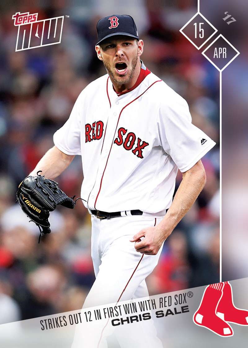 2017 Topps Now #51 Chris Sale